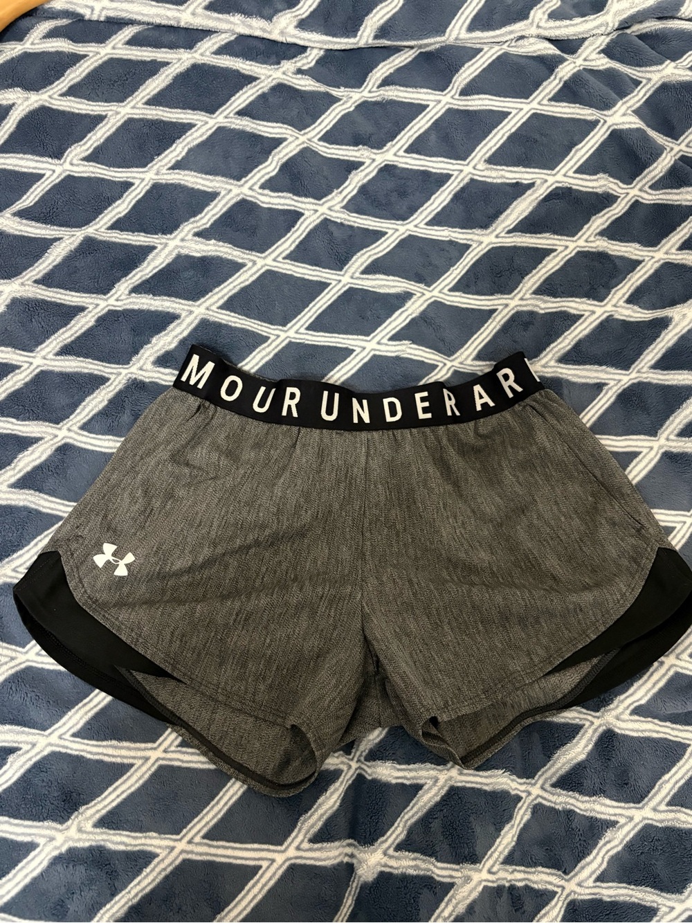 Women’s Under Armour Gray Athletic Shorts